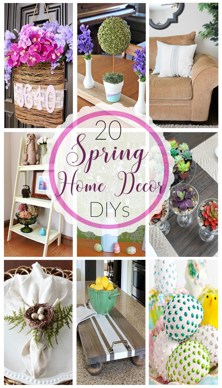 20 Spring Home Decor DIYs