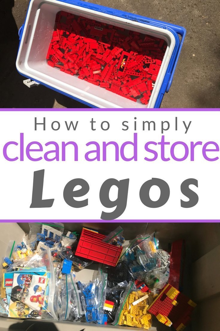 Legos need special effort to clean and store.  HEre's tips to do it quickly and easily