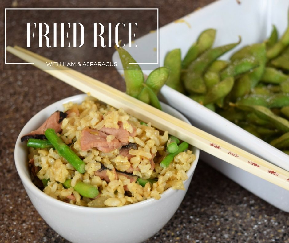 Ham and Asparagus Fried Rice FaVe Mom