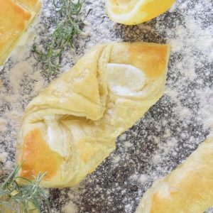 Lemon Rosemary Cream Cheese Danish Recipe