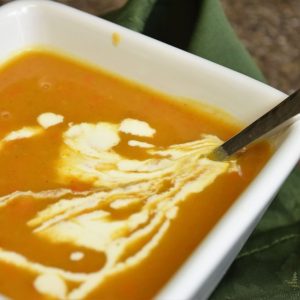 Curry Carrot Sweet Potato Soup