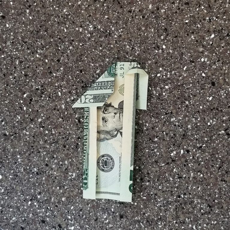 Easy Dollar Origami House FaVe Mom