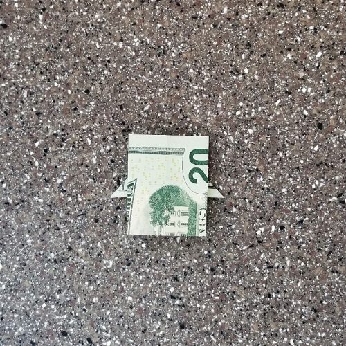 Easy Dollar Origami House FaVe Mom